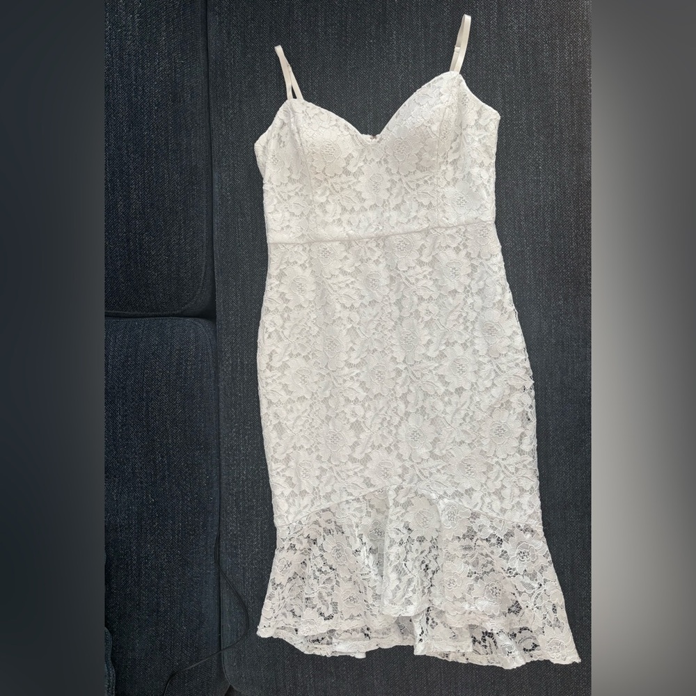 Guess Women's Slip Lace Thread Detail Dress